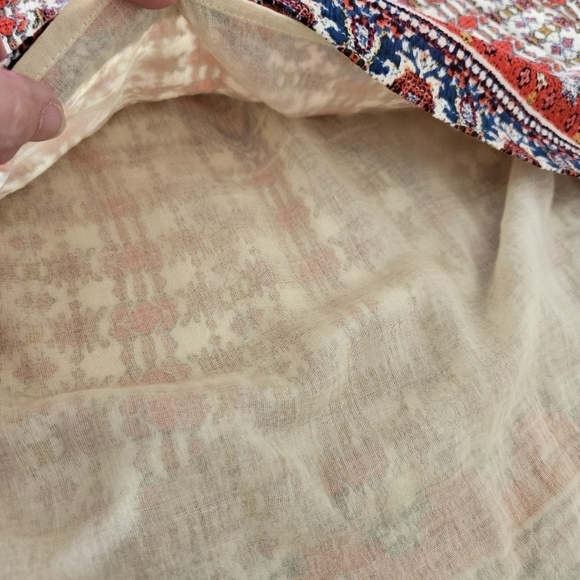 Altar'd State Womens Boho Bell Sleeve Mini Dress Sz Small - Picture 9 of 13